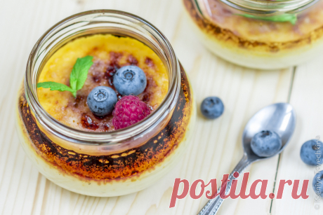 Лимонный крем-брюле - рецепт с фото - FoodForLife Как приготовить лимонный крем-брюле? Крем-брюле это тот десерт, который у многих вызывает восторг и восхищение. Сколько эмоций можно