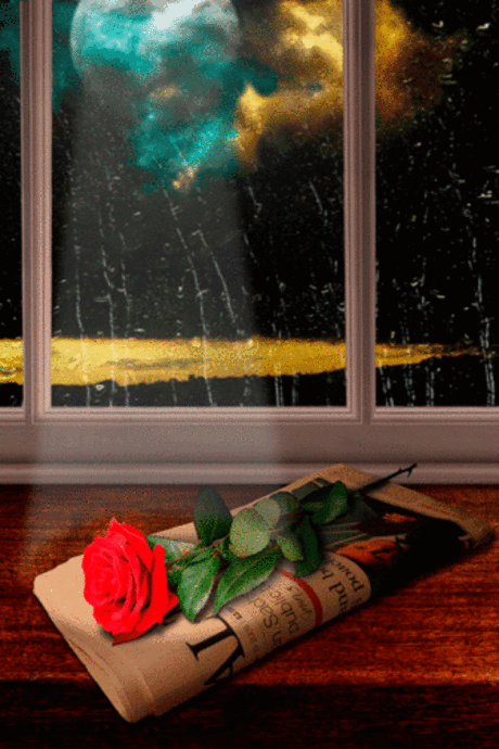 Вечер за окном» —