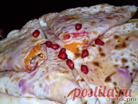 Кутабы с тыквой рецепт с фото