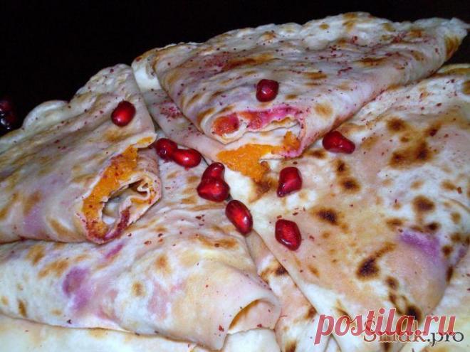 Кутабы с тыквой рецепт с фото