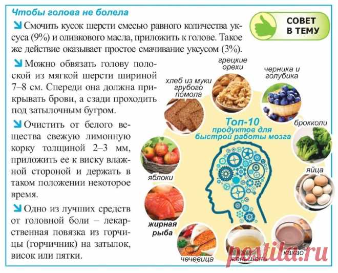 Чтобы голова не болела