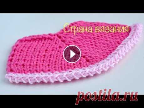 Вязальные советы. Обвязка края крючком «Лисий хвост». Crochet the edge &quot;Fox tail&quot;. Очень красивая обвязка края крючком «Лисий хвост», плотная и в тоже время нежная. Можно обвязать таким способом изделия, связанные спицами или крючком...