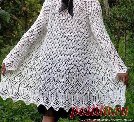 Ажурный кардиган «Вольная птица»