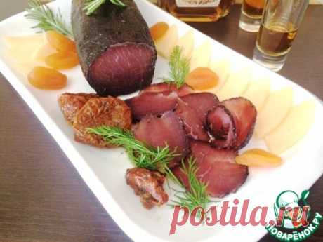Домашнее вяленое мясо "Брезаола" - кулинарный рецепт