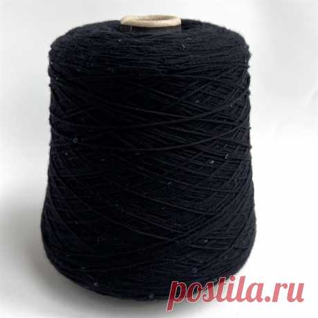 DolceFilato - Merino Paillettes: 100% меринос + пайетки 3 мм. Метраж 420м/100г