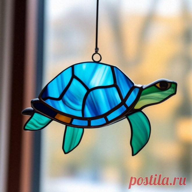 Vidriera tortuga de playa tropical Casa de playa arte Tortuga marina Ventanas colgantes bajo el mar Decoraciones de fiesta Animal marino personalizado tortuga verde - Etsy Chile