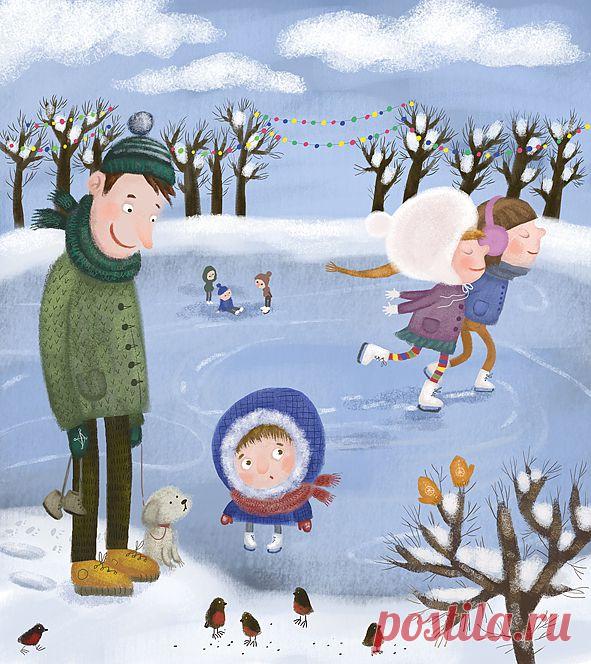 Милые иллюстрации Ольги Демидовой.