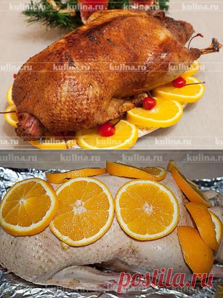 Утка с апельсинами - рецепт приготовления с фото от Kulina.Ru