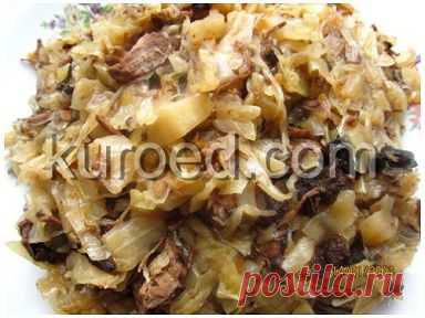 РЕЦЕПТЫ | Тушеная капуста с мясом и сосисками (бигос)