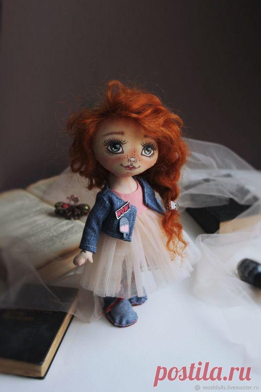 Текстильная кукла Маргарита – купить в интернет-магазине на Ярмарке Мастеров с доставкой