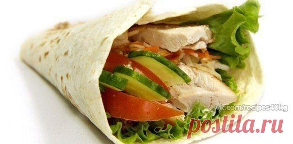 🔹Низкокалорийная шаурма🔹 / Всё за еду!