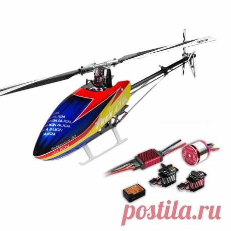 Align t-rex 470lt helicopter dominator super combo 450l upgrade version Sale - Banggood.com