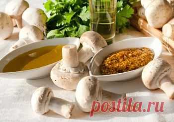 Быстрые маринованные шампиньоны - рецепт с пошаговыми фото / Меню недели