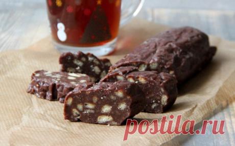 Вкус детства: 3 рецепта шоколадной колбасы