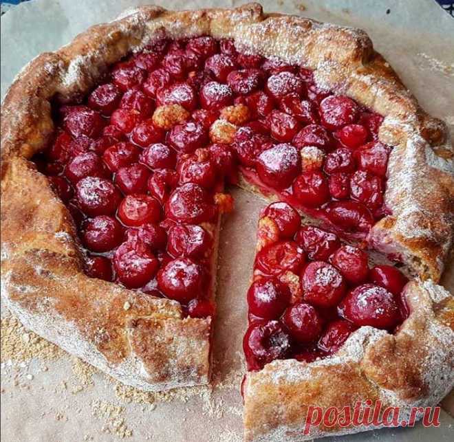 Галета с вишней ПП рецепт. Низкокаллорийное правильное питание