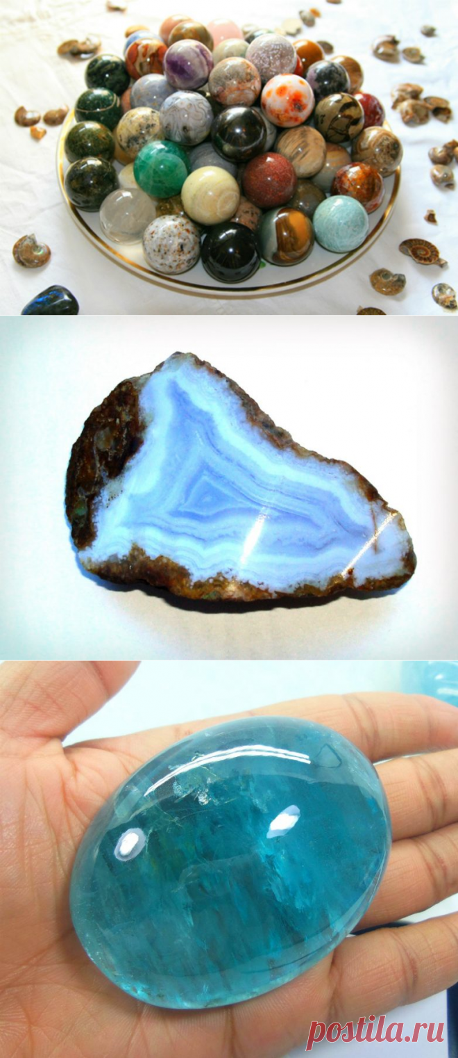 9 полудрагоценных камней, которые могут лечить / Мистика