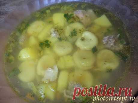 Суп с клёцками (галушками)
