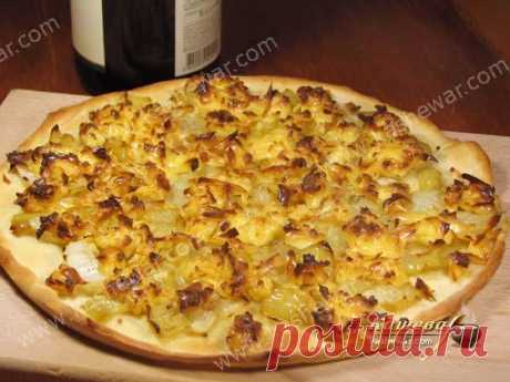 Пицца пеперони.