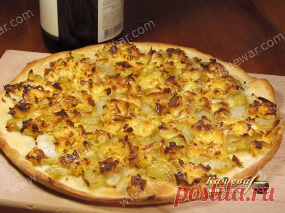 Пицца пеперони.