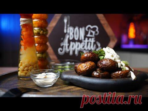 Быстрый ужин на скорую руку | Рецепт приготовления вкусных шампиньонов - YouTube