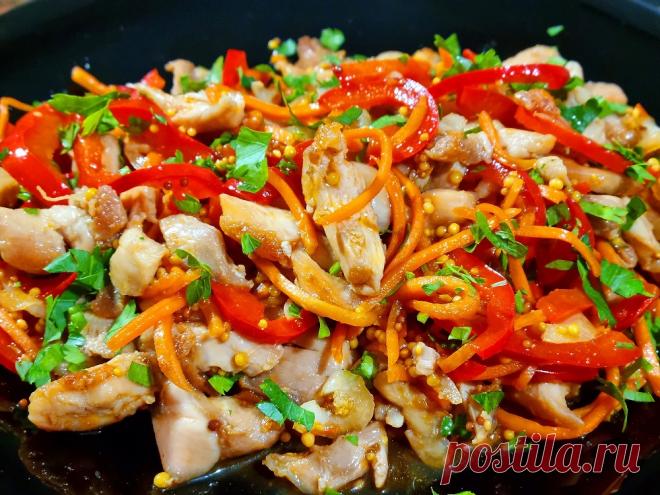 ЯРКИЙ САЛАТИК на Праздничный стол !
Ссылка на видео:
https://youtu.be/2F__lzouGTQ
На праздничном столе салатов всегда бывает много и это угощение съедается почти всегда без остатка. Каждый год хозяйки подыскивают новинки различных рецептов, чтобы в очередной раз удивить своих гостей. Сегодня я хочу предложить вам рецепт яркого и легкого и салата, никто не останется равнодушным к этому салату.