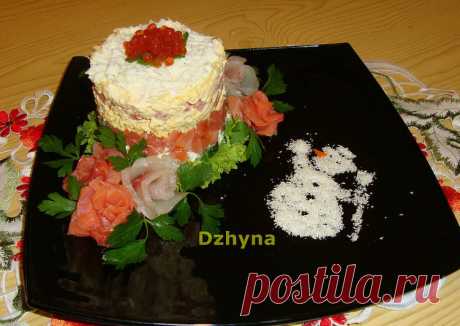 Салат из семги Автор рецепта Dzhyna - Cookpad