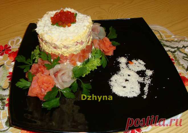 Салат из семги Автор рецепта Dzhyna - Cookpad
