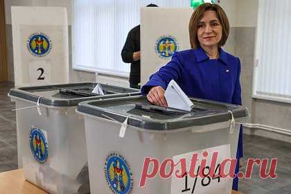 Санду заявила о коррупции на выборах в Молдавии