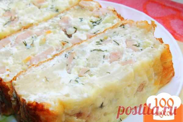 Запеканка с цветной капустой и ветчиной - пошаговый рецепт с фото. Как приготовить.