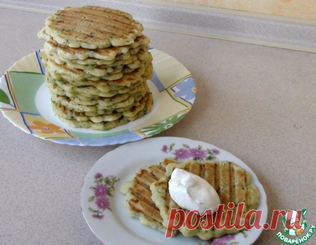 Вафли из кабачков – кулинарный рецепт