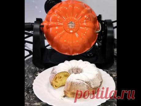 Кекс на сметане простой и ОЧЕНЬ вкусный рецепт. Эл. кексница Gfgril GFW-025