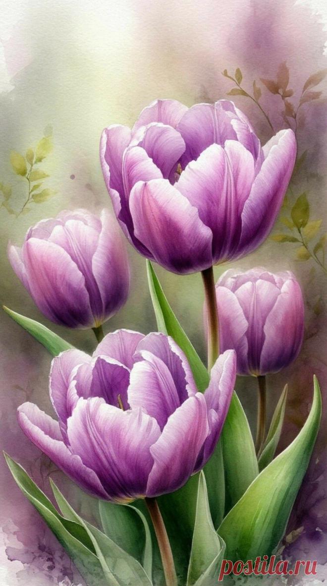 Пин на доске яТЮЛЬПАНЫ