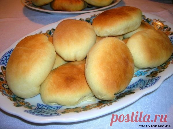 ПИРОЖКИ ИЗ ХРУЩЕВСКОГО ТЕСТА С РИСОМ И ЯЙЦОМ