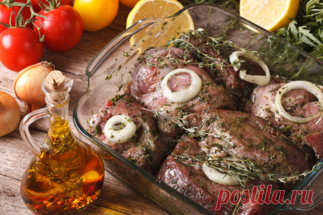 Как замариновать мясо, курицу, рыбу, морепродукты правильно