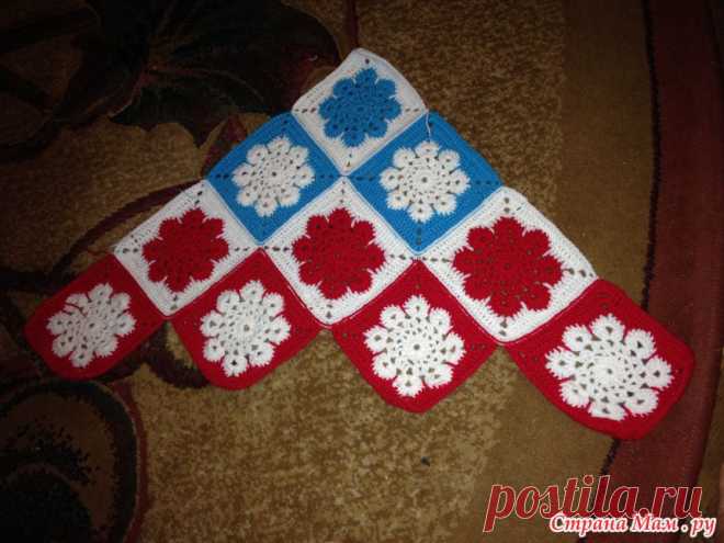 **Совместник плед крючком снежинка - Все в ажуре... (вязание крючком) - Страна Мам