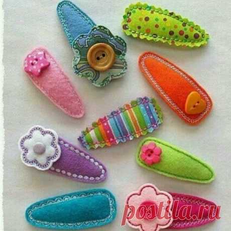 Декорируем заколочки