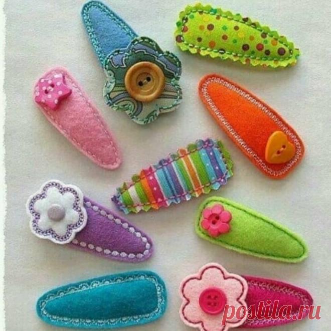 Декорируем заколочки