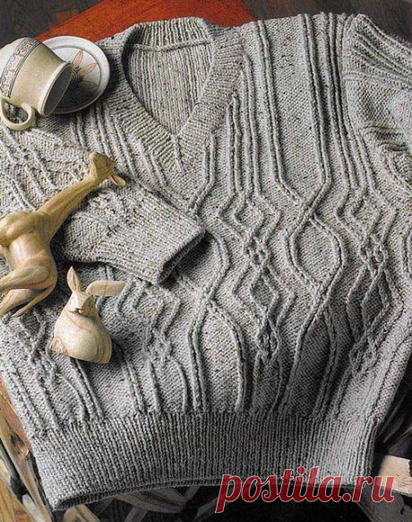 Men's cardigan. knitting needles for men | Лаборатория домашнего хозяйства