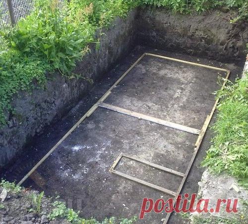 Мастер-класс: бетонный погреб своими руками