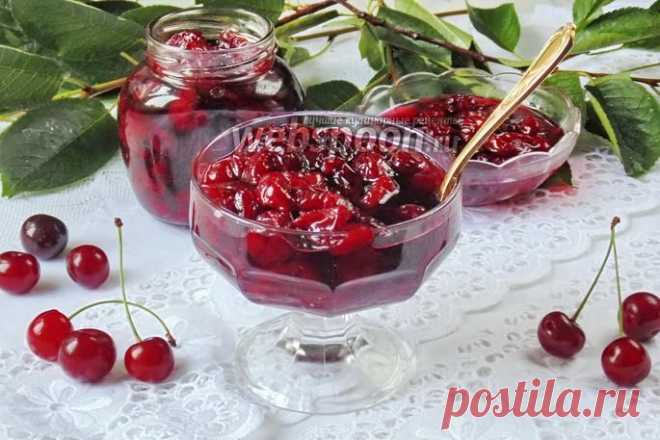 Варенье из вишни без косточек рецепт с фото, как варить варенье из вишни без косточек на Webspoon.ru
