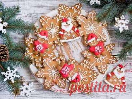Рецепты имбирных пряников и новогодней выпечки