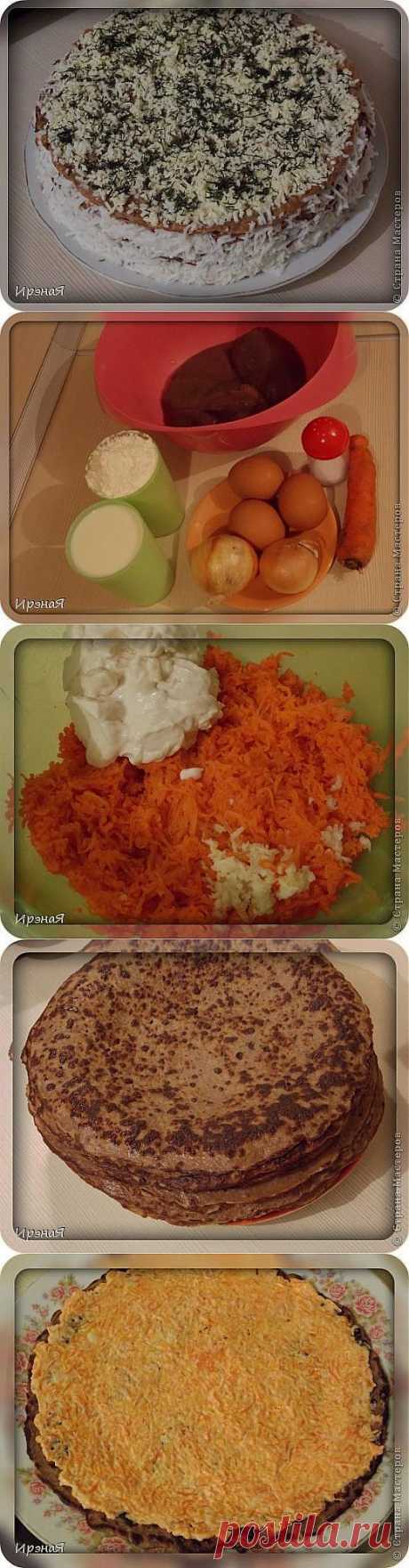 Печеночный торт. Вкусно и сытно! | Страна Мастеров