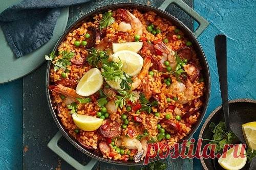 Паэлья с креветками – классический рецепт (с фото пошагово)