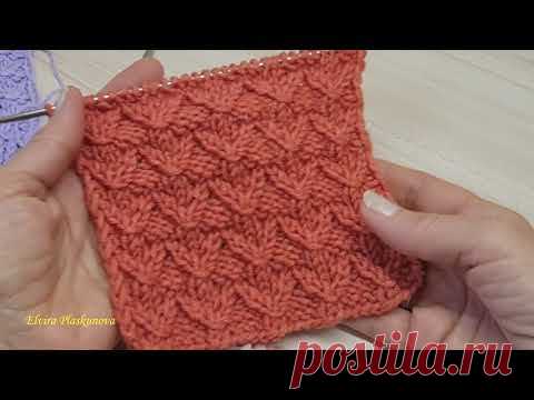 УЗОР ДЛЯ СВИТЕРА, КАРДИГАНА, КОФТЫ... Узоры спицами.