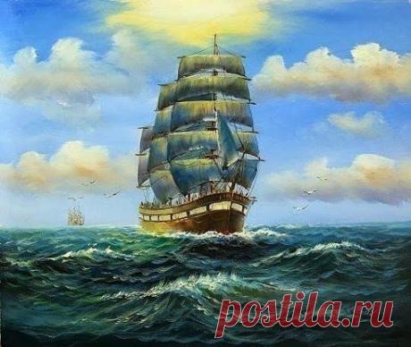 У вас есть паруса, а вы вцепились в якорь... 
@ Конфуций