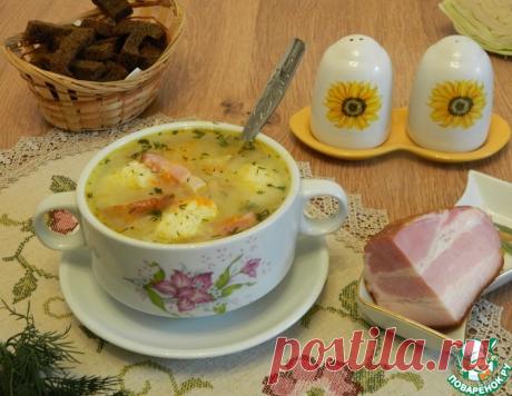 Суп с капустными галушками – кулинарный рецепт