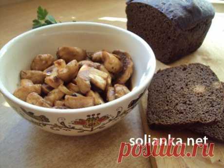Грибы маринованные - рецепт