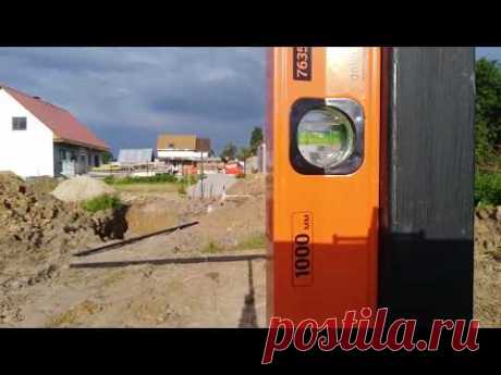 Забор из рабицы. Установка столбов металлических без цемента