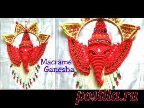 Macrame Ganesha/Ganpati Making Tutorial