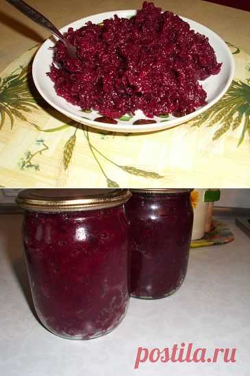 Салат из свеклы, изумительная закуска зимой.